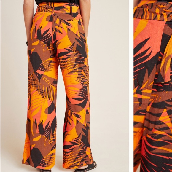 ANTHROPOLOGIE Paradisas Wide Leg Pants - Picture 2 of 12